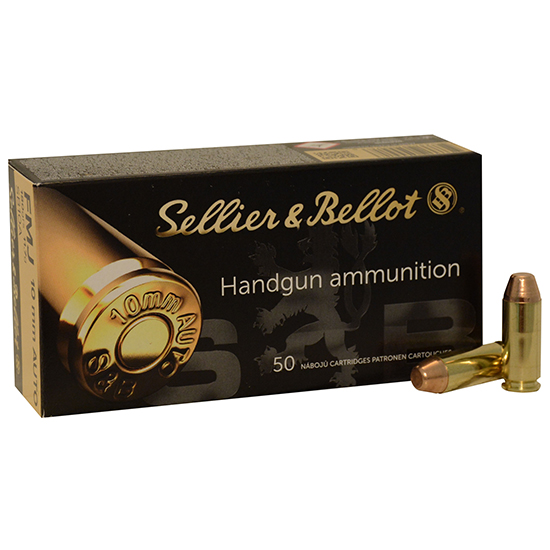 SB 10MM 180GR FMJ 50/20 - Ammunition